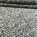 Luxury Handwoven Chunky Wool Rug – Grey Pebble Texture Scandinavian Carpet for Modern Cozy Interiors